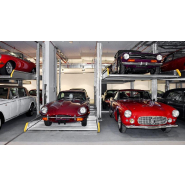 Parking mécanique à stationnement dépendant pour 2 véhicules - Installation intérieure et extérieure - Parklift 411_1