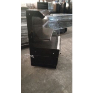 Vitrine froid positif semi-verticale à roulettes - 1000x700xH1300 mm - Occasion bon état_1