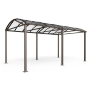 Abri vélos et motos voûte 