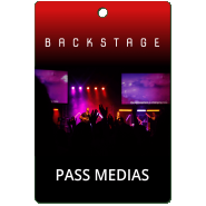 Badge CB PRO - Pygmento, idéal pour conférences, événements et congrès - Recto-verso, qualité personnalisable_1