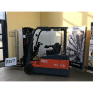 Chariot élévateur frontal électrique d'occasion Toyota 7FBEF18 - 1800 kg - Hauteur de levage 4300 mm - Année 2007_1