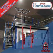 Mezzanine industrielle - 28.6m2 - System 3_1