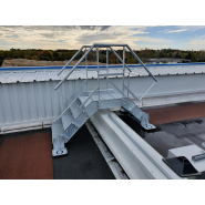 Saut de loup acier galvanisé - Anoxa - Normes NF E 85 015 et EN 1090_1