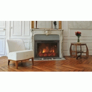 Insert électrique encastrable Oxford XL - flammes ultra réalistes - 2000W - design moderne_1