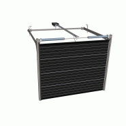 Porte de garage sectionnelle isoline 44mm / motorisée / ouverture plafond / en panneau sandwich / isolation themrique / étanche à l'air_1