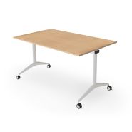 Table modulable, pratique  et esthétique, avec plateau rabattable, idéale pour vos espaces d'apprentissage_2