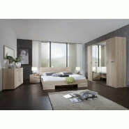 Buffet Caramella - 4 tiroirs, 2 portes, design contemporain en chêne_1