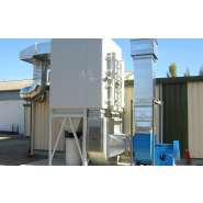 Cabine de métallisation modulable et personnalisable pour la protection anti-corrosion des métaux - OMIA_1