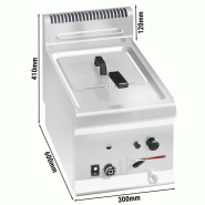 Friteuse à gaz professionnelle 8 litres à poser_1