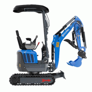 Mini-pelle RIPPA R13 PRO 1.3T neuve moteur Kubota D722_1