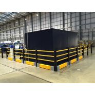 Combi barrières et bastaings antichocs - Protection modulaire pour entrepôts et zones industrielles_1
