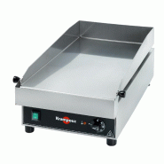 Plancha électrique inox professionnelle 34x64cm Krampouz_1
