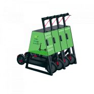 Parking trottinette avec digicode et rangement intégré