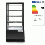 Vitrine de table réfrigérée positive 3 étagères 78L ARKTIC HENDI - Noir_1
