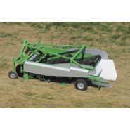 Arracheuse andaineuse - Agronimic - largeur de travail 1.5 et 1.7 m - centrale hydraulique avec disques concaves et pick-up caoutchouté_1