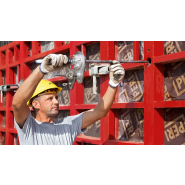 Coffrage de voile avec système d'ancrage manipulable unilatéralement - MAXIMO - PERI SAS_1