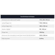 Table mobile de sciage et de travail STM 1800 - Festool France - réglable en hauteur jusqu'à 90 cm - 205183 - idéale pour panneaux jusqu'à 3100x2150 mm_1