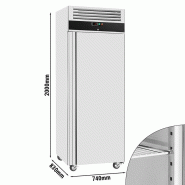 Armoire réfrigérée positive inox GN 2/1 - 440 L | GGM_1