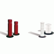 Borne rétractable en acier - finition peinture sur zinc - plusieurs modèles et dimensions disponibles_1