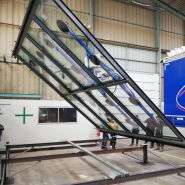 Palonnier à ventouses pour le verre, adapté aux rudes conditions des chantiers_1