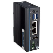 PC Fanless compact Intel x6413E - 4GB RAM, 64GB eMMC, 2 x GbE, 2 x USB, 1 x HDMI, Rail DIN - Référence: UNO-127-E22BA - Certifié IEC 61010_1