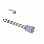Résistance électrique pour ballon - 3kW 3000W 230V - avec thermostat 6/4'' réf. W091MN_1