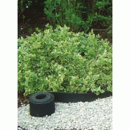 Bordure de jardin en caoutchouc recyclé - Selfix Bordura - 13 cm x 10 m - Noir - Imputrescible et écologique_1
