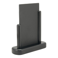 Chevalet de table ardoise A6 Elégant noir 15x17.5cm_1