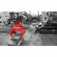 Pince de démolition et de tri Rotar RG 9-N - tête rotative puissante et acier HARDOX - Rotar International B.V._1