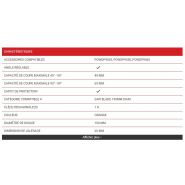Powdp2525 - scies circulaires - varo - capacité de coupe maximale 45° - 90° 49 mm_1