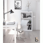 Siège de réunion design Evole - Mobel Linea - Blanc