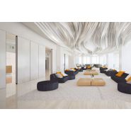 Variflex 88 - Cloison mobile dorma hüppe raumtrennsysteme GmbH + Co. KG - Largeur élément 1 100 mm - Isolation acoustique jusqu'à Rw 58 dB_1