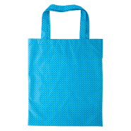 Sac shopping personnalisé en polyester 190T avec maille et impression en sublimation_1