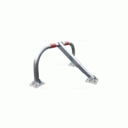 Arceau de parking haute résistance STOPCHOC - Amortisseur intégré - Tube 55 mm - L 970 x l 405 x H 650 mm_1