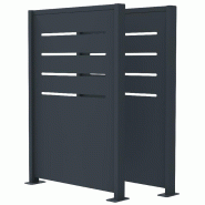 Cache-conteneurs MAESTRO METAL 2 modules Anthracite_1