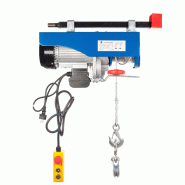 Palan électrique à câble TOR PA 125/250KG - 12m/6m avec poulie mouflée et frein électromagnétique_1