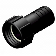 Raccord annelé - Droit - avec écrou tournant - F 2