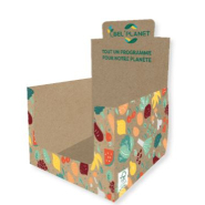 Sac cabas réutilisable - 100% polyester recyclé - format compact avec poche intégrée_1