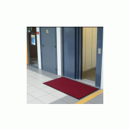 Tapis anti poussiere quercy 90x150cm polypropylene sur pvc 550g/m²rouge_1