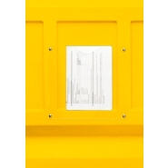 Armoire de sécurité Polystore - Stockage de liquides polluants et agressifs - 218303W - Plastique résistant avec étagères inox_1