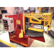 Cisaille croco B500 - Bergamini - Réglage manuel - Lame 500mm - Moteur 7,5 kW_1