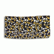 Masque en soie imprimée éclat - doublé coton - 9x18 cm - 3 plis - Réf. 30273.01.1_1