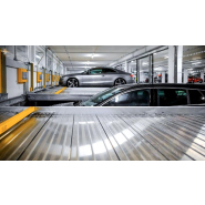 Parking mécanique à stationnement indépendant sur 2 niveaux avec faible hauteur sous plafond - Combilift 542_1