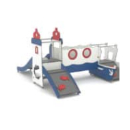 Structure pour aire de jeux - ld1mt21051 - pour enfants dès 1,5 an - capacité 20 personnes_1