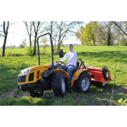 Tracteur à 4 roues motrices égales à roues avant directrice pour les terrains accidentés - pasquali siena k30 | k40 rs rigide de 25,2 cv à 35,6 cv_1