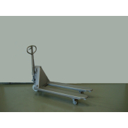 Transpalette manuel 100% INOX 449 S - anticorrosion pour industries agroalimentaires et pharmaceutiques_1