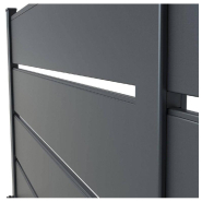 Lame pour clôture aluminium - lamealu200_1