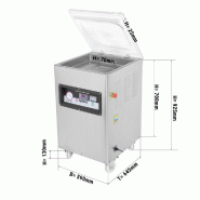Machine de mise sous vide à cloche large sur socle - 20 m3/h_1