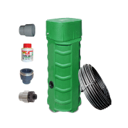 Poste de relevage Sanirel® HT.180cm - Cuve 500L PEHD - Prêt à poser pour fil d'eau profond_1