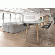 Table haute avec repose pieds So Mojacar_1